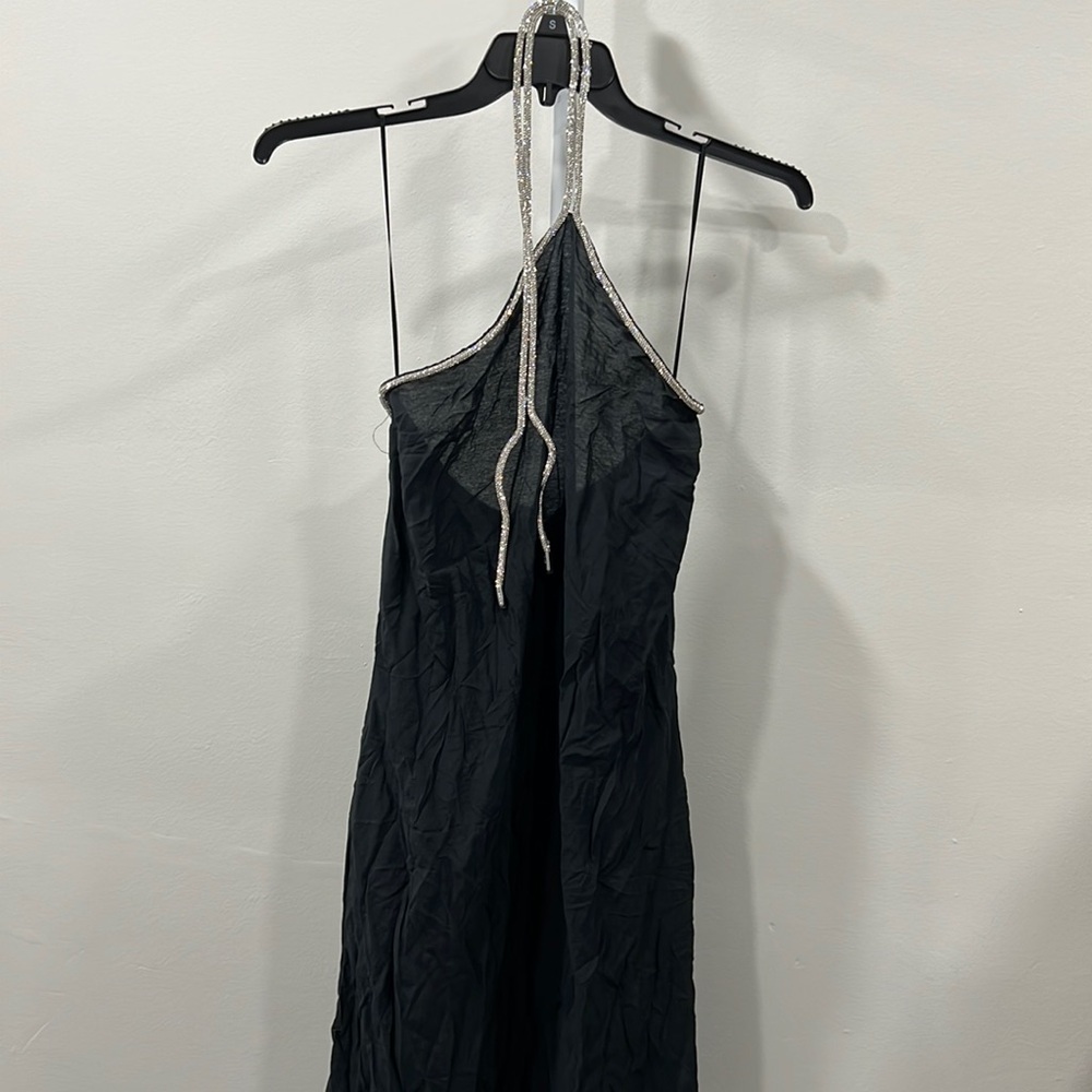 Jonathan Simkhai Onyx Halter Maxi Dress black - Picture 4 of 15